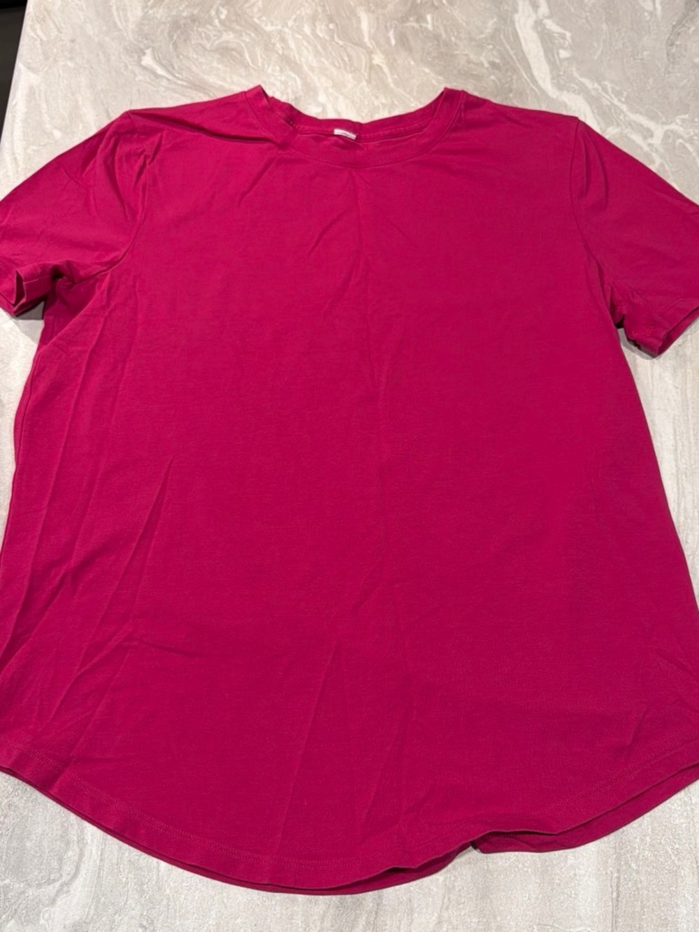 lululemon athletica Women's Crew Tee in Vibrant Magenta